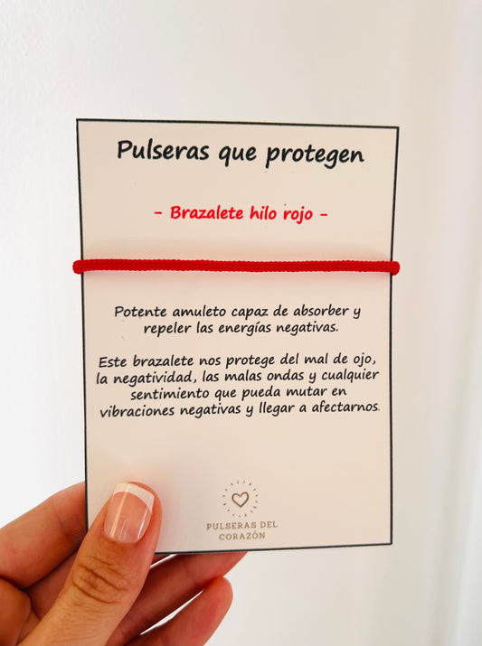 Brazalete Hilo Rojo